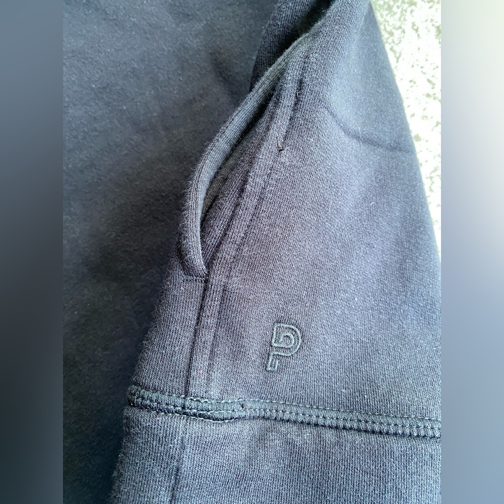 Public Rec Black Crewneck Sweatshirt Athleisure Lounge Pullover EUC Med - Picture 4 of 9